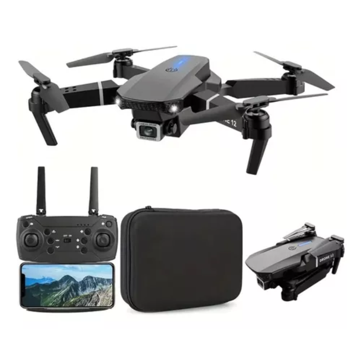 Miniatura 4 de Dron E88 pro max plegable
